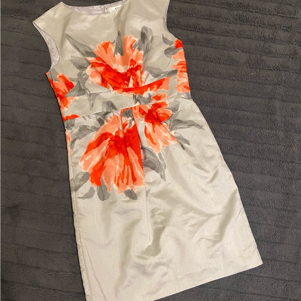 Silver dress for weddings, graduation, or work